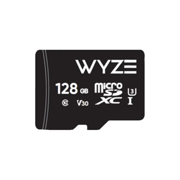 Wyze Expandable MicroSDXC Card Class 10,Storage 128GB , Black