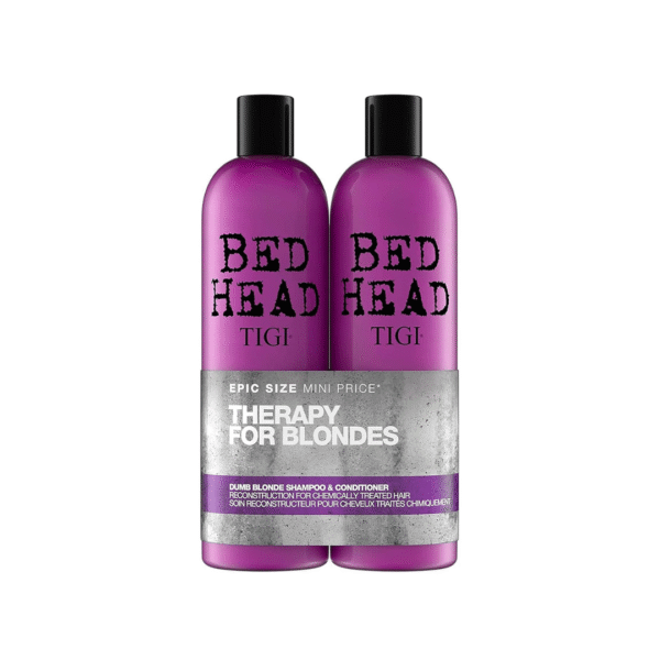 Bed Head by TIGI Dumb Blonde Shampoo and Conditioner for Blonde Hair 25.36 fl oz 2 count