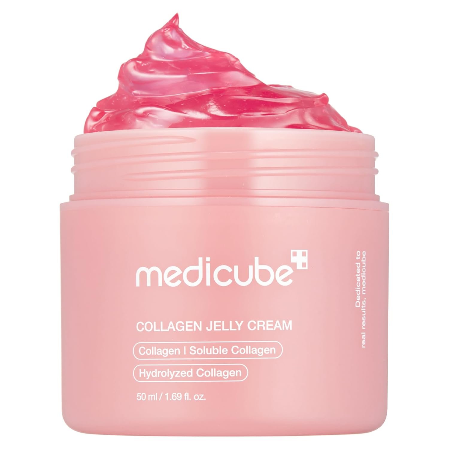 medicube Collagen Jelly Cream- Niacinamide & Freeze-Dried Hydrolyzed Collagen - Boosts skin's barrier hydration and gives 24h Glow & Lifted Look - Korean skincare (1.69 Fl Oz)